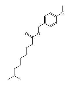 4-methoxybenzyl 8-methylnonanoate Structure