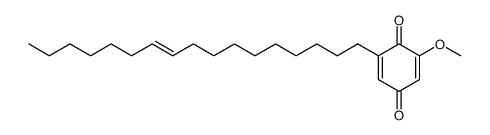 2-((E)-Heptadec-10-enyl)-6-methoxy-[1,4]benzoquinone Structure