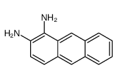 anthracene-1,2-diamine结构式