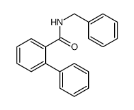 N-benzyl-2-phenylbenzamide结构式