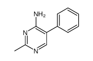 4-amino-2-methyl-5-phenylpyrimidine结构式