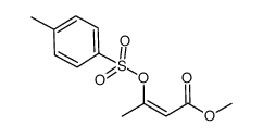 (Z)-3-(p-甲苯磺酰氧基)丁-2-烯酸甲酯图片