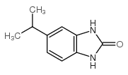 5-异丙基-1,3-二氢苯并咪唑-2-酮结构式