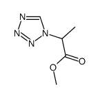 1H-Tetrazole-1-aceticacid,alpha-methyl-,methylester(9CI)结构式