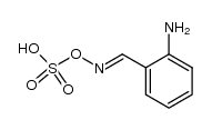 (((2-aminobenzylidene)amino)oxy)sulfonic acid结构式