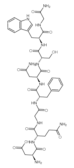 ASP-GLN-GLY-PHE-ASN-SER-TRP-GLY-NH2图片