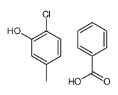 benzoic acid,2-chloro-5-methylphenol Structure