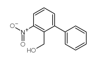 2-Hydroxymethyl-3-nitrobiphenyl Structure
