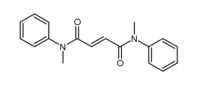 N,N'-dimethyl-N,N'-diphenyl-fumaramide结构式