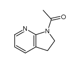 1H-Pyrrolo[2,3-b]pyridine, 1-acetyl-2,3-dihydro- (9CI) structure