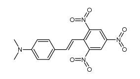 trans-4′-dimethylamino-2,4,6-trinitrostilbene Structure