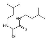 N-(3-methylbutyl)-2-(3-methylbutylamino)-2-sulfanylideneacetamide结构式