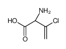 (2S)-2-amino-3-chlorobut-3-enoic acid结构式