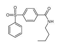 4-(benzenesulfonyl)-N-butylbenzamide结构式