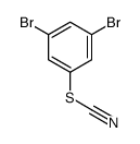 (3,5-dibromophenyl) thiocyanate结构式