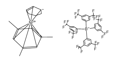 [(cyclohexenyl)Ni(mesitylene)][B(ArF)4]结构式