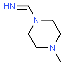 Piperazine, 1-(iminomethyl)-4-methyl- (9CI)结构式