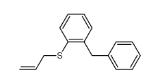 2-(allylthio)diphenylmethane Structure