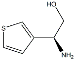 (2S)-2-AMINO-2-(3-THIENYL)ETHAN-1-OL结构式