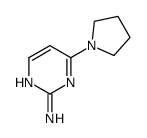 4-(pyrrolidin-1-yl)pyrimidin-2-amine structure