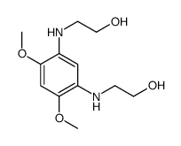 2-[5-(2-hydroxyethylamino)-2,4-dimethoxyanilino]ethanol结构式