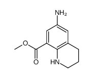 8-Quinolinecarboxylicacid,6-amino-1,2,3,4-tetrahydro-,methylester(9CI) picture