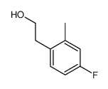 4-FLUORO-2-METHYLPHENETHYL ALCOHOL结构式