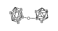bis(m-carboran-9-yl) ether Structure