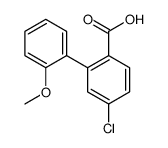 4-chloro-2-(2-methoxyphenyl)benzoic acid Structure