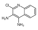 3,4-Diamino-2-chloroquinoline structure