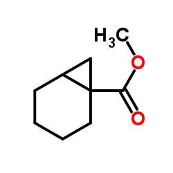 Bicyclo[4.1.0]heptane-1-carboxylic acid, methyl ester, (-)- (9CI) Structure
