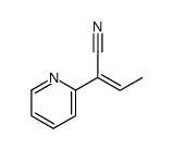 2-pyridin-2-yl-but-2-enenitrile Structure