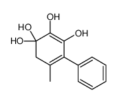 [1,1-Biphenyl]-2,3,4,4-tetrol,6-methyl-(9CI) structure