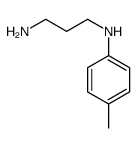 N'-(4-methylphenyl)propane-1,3-diamine结构式