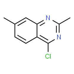 4-氯-2,7-二甲基喹唑啉结构式