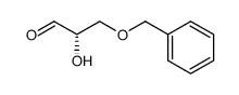 (S)-3-Benzyloxy-2-hydroxy-propionaldehyde Structure
