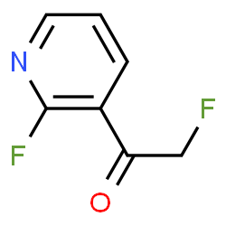 Ethanone, 2-fluoro-1-(2-fluoro-3-pyridinyl)- (9CI)结构式