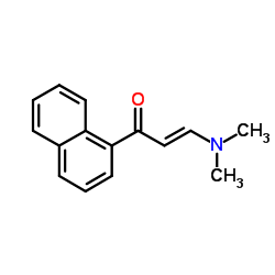 (2E)-3-(Dimethylamino)-1-(1-naphthyl)-2-propen-1-one结构式