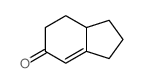 5H-Inden-5-one,1,2,3,6,7,7a-hexahydro-结构式