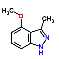 4-Methoxy-3-methyl-1H-indazole结构式