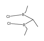 1,1-bis(chloroethylboryl)ethane Structure
