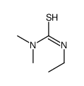 3-ethyl-1,1-dimethylthiourea Structure