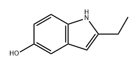 1H-Indol-5-ol, 2-ethyl- Structure