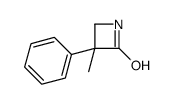 3-methyl-3-phenylazetidin-2-one structure