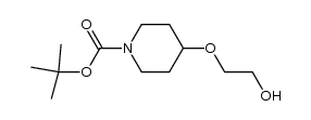 tert-butyl 4-(2-hydroxyethoxy)piperidine-1-carboxylate Structure