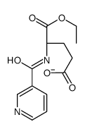 (4S)-5-ethoxy-5-oxo-4-(pyridine-3-carbonylamino)pentanoate Structure