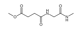 succinylglycyl N-methylamide methyl ester Structure