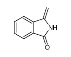2,3-dihydro-3-methylidene-1H-isoindol-1-one结构式