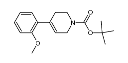 1-t-Butoxycarbonyl-4-(2-methoxyphenyl)-1,2,3,6-tetrahydropyridine Structure