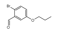 2-bromo-5-propoxybenzaldehyde Structure